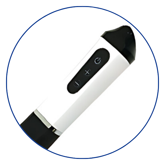 Carbon exfoliation handle